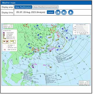 JMA Weather Map